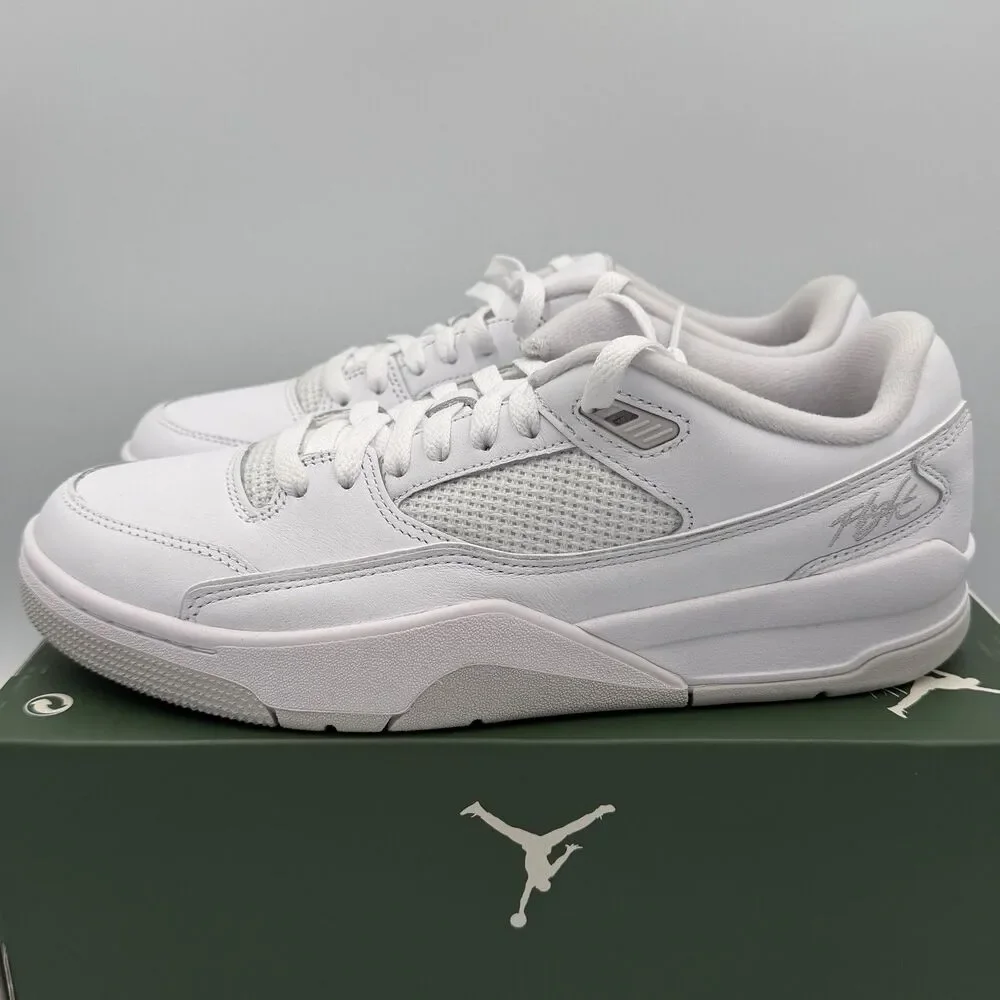 Jordan Flight Court White Vast Grey HF3255-105 Men's Size 12